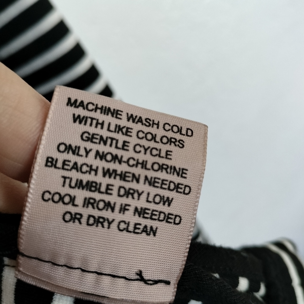 Philosophy Women's Black and white Striped Blazer Jacket Size M - Picture 6 of 8